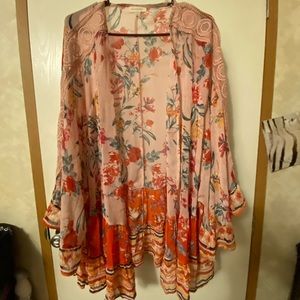 Lora Leyte vest/cardigan multi color